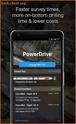 PowerDrive RSS screenshot