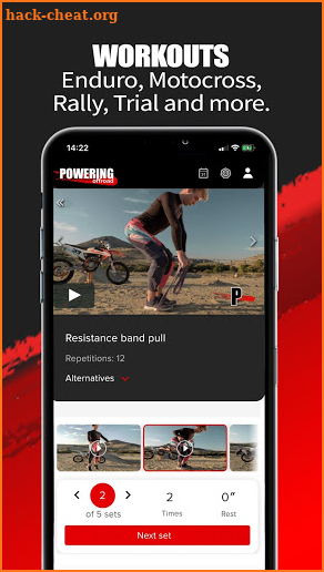 Powering Offroad - Motocross training & nutrition screenshot