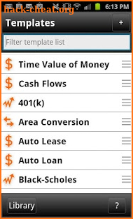 powerOne Finance Calculator screenshot