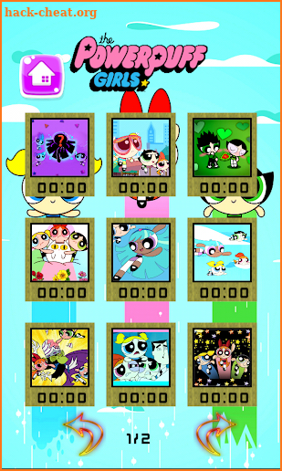 PowerPuff Girls Sliding Puzzle slide Game For Kids screenshot
