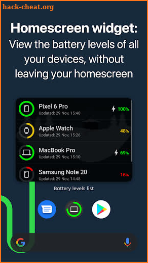 PowerToYou - Battery Widget screenshot