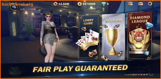 PP777 Poker 3D Texas Holdem screenshot