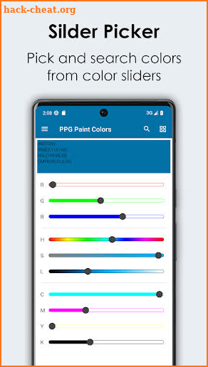 PPG Paint Colors screenshot