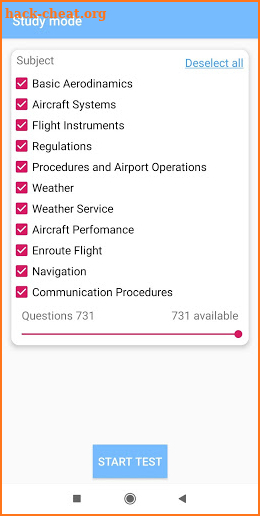 PPL FAA - Private Pilot Test Prep. Aviation exam! screenshot