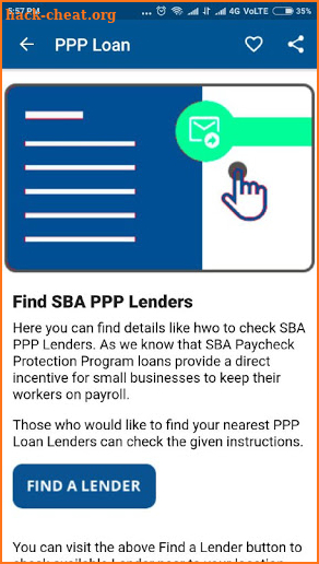 PPP Loan Tracker SBA PPP Lenders screenshot