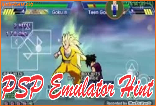 PPSSPP Dragonballz Budokai 3 Tenkaichi Trick screenshot