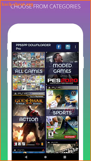 PPSSPP Games Downloader - Free PSP Games , ISO screenshot