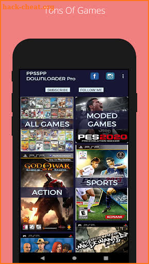 PPSSPP Games Downloader - Pro PSP Games , ISO screenshot