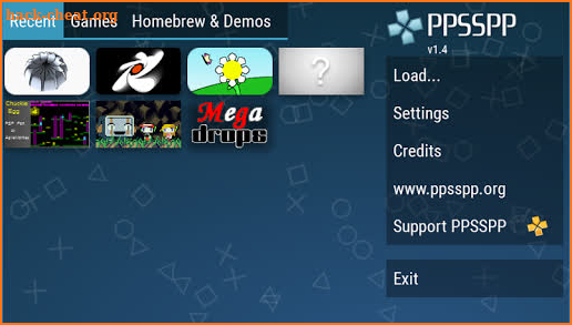 PPSSPP - PSP emulator screenshot