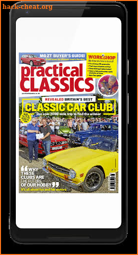 Practical Classics Magazine screenshot