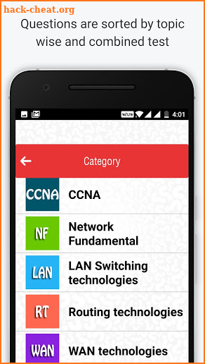 Practice CCNA+ screenshot