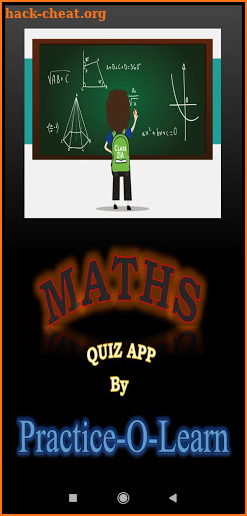 Practice Maths Quiz- Complete Mathematics Quiz App screenshot