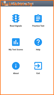 Practise Test USA & Road Signs screenshot