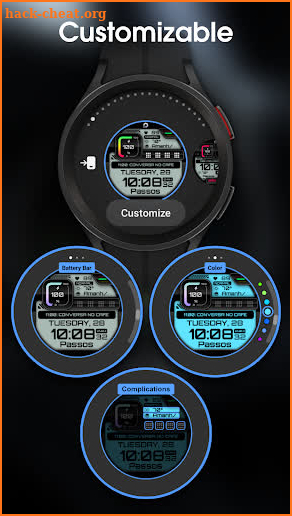 PRADO 03 Digital Watch Face screenshot