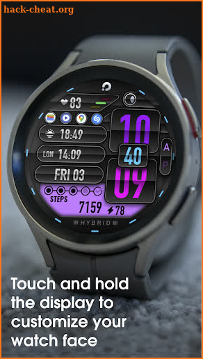 PRADO 06 Hybrid Watch Face screenshot
