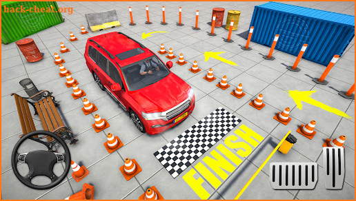 Prado Car Parking 3D Car Games screenshot