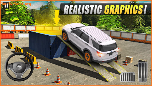 Prado Car Parking - Car Games screenshot