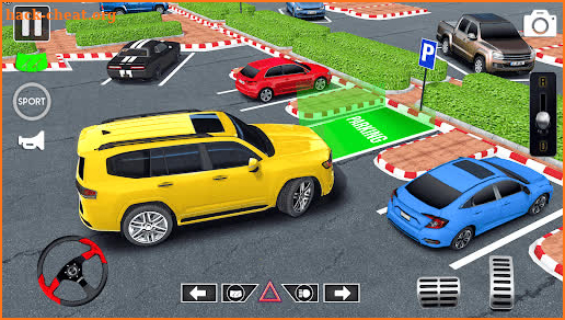 Prado Car Parking Game 3D screenshot