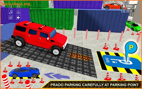 Prado Parking Adventure 3D Car Games screenshot