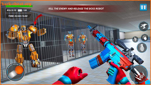 Prado Robot Car Game – Prison Escape Robot Game screenshot