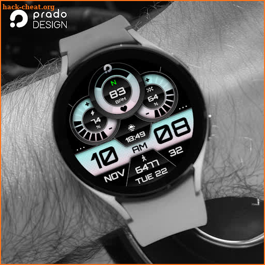 PRADO X143 Digital Watch Face screenshot