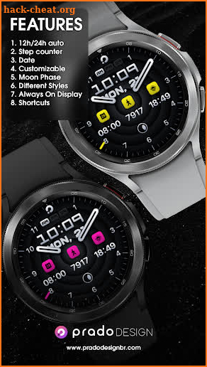 PRADO X15 - Hybrid Watch Face screenshot