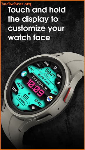 PRADO X164: Digital Watch Face screenshot