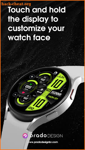 PRADO X75 - Digital Watch Face screenshot