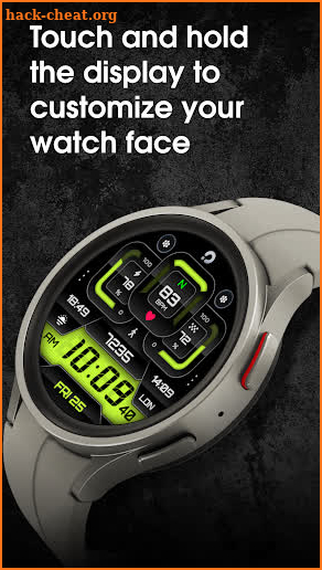 PRADO X81 Digital Watch Face screenshot