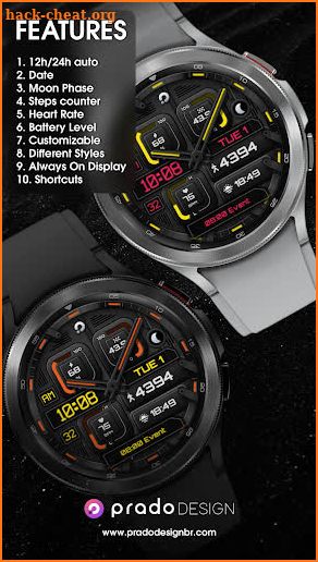 PRADO X95 - Hybrid Watch Face screenshot