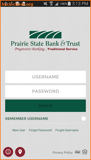 Prairie State Bank & Trust screenshot