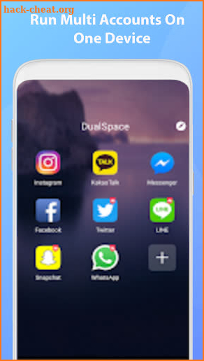 Prallel Dual Space App Messenger screenshot