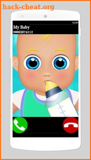 Prank Baby Fake Call screenshot