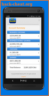 Prank Bank Account Pro screenshot