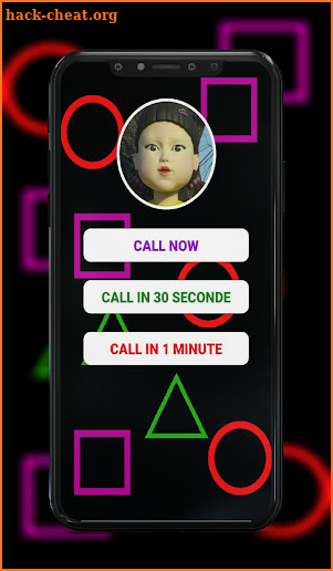 Prank call from Squid Game screenshot