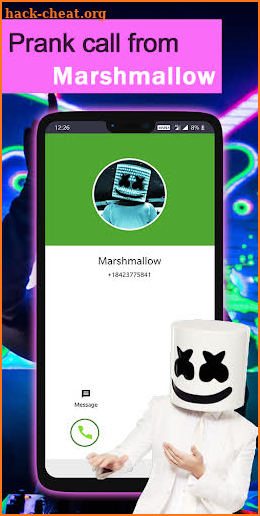 Prank call Marshmallow screenshot