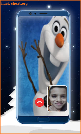 Prank call Snowman Video and Chat screenshot