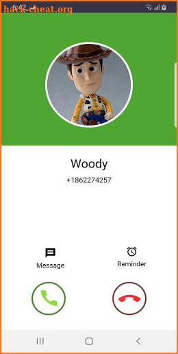 Prank call woody screenshot