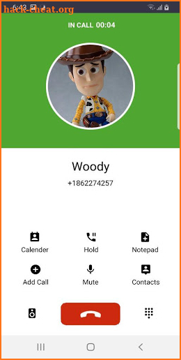 Prank call woody screenshot