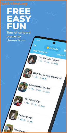 Prank Caller: Prank Call & SMS screenshot