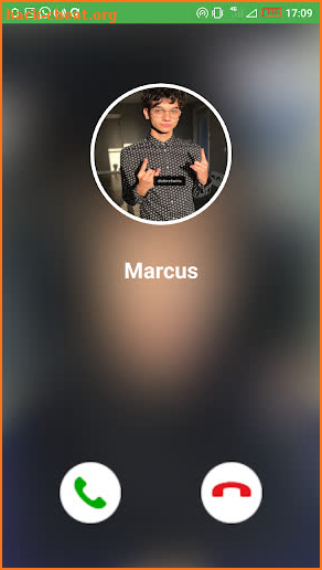 prank Marcus call fake screenshot
