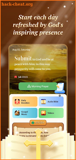 Pray Bible - Daily Verse&Audio screenshot