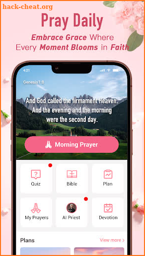 Pray Daily - KJV Bible & Verse screenshot