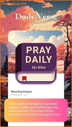 Pray Daily:KJV Bible screenshot