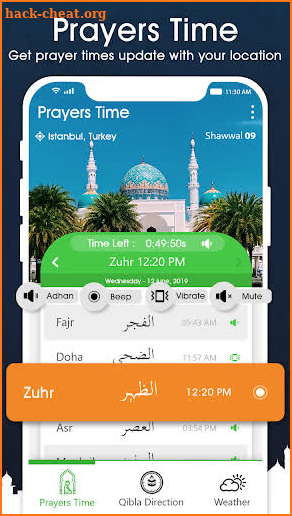 Prayer Times 360: Muslim Azan & Namaz (Salah) Time screenshot