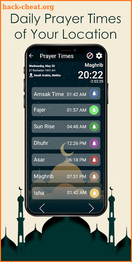 Prayer Times, Azan, Quran, Qibla, Namaz Salah Time screenshot