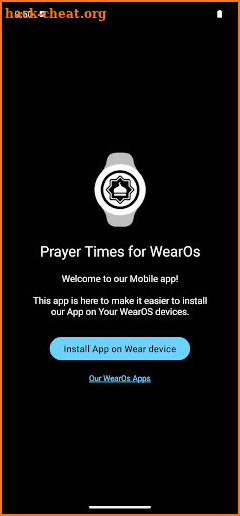 Prayer Times for Wear OS screenshot