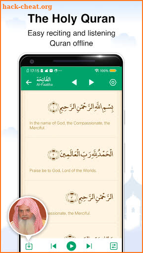 Prayer times, Quran and azan & Qibla-Vmuslim Pro screenshot