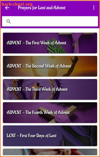 Prayers for Lent and Advent - Catholic Prayer screenshot