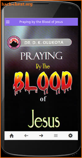 Praying by the Blood of Jesus screenshot